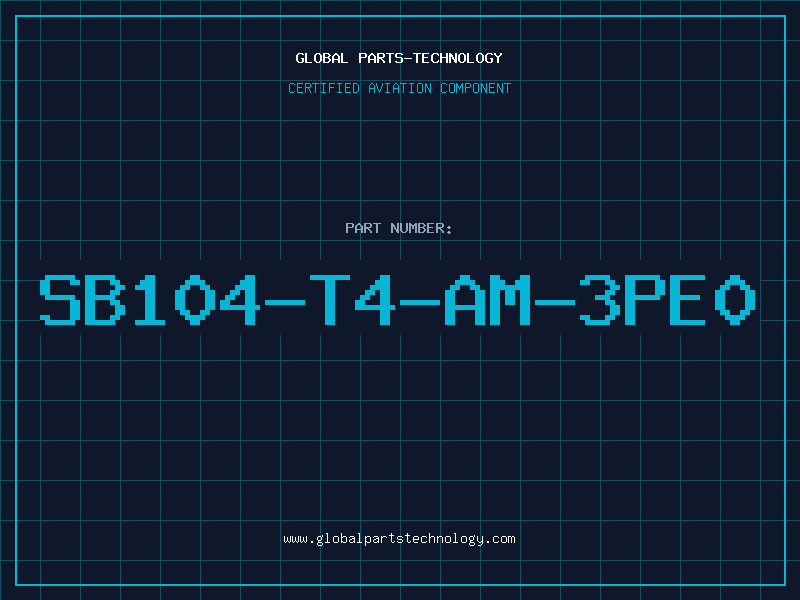 Aviation Part SB104-T4-AM-3PE0