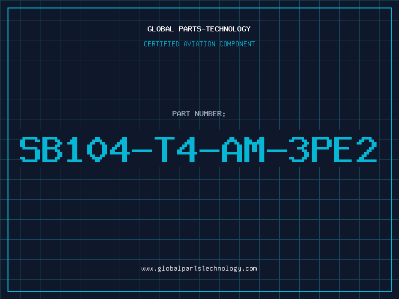 Aviation Part SB104-T4-AM-3PE2