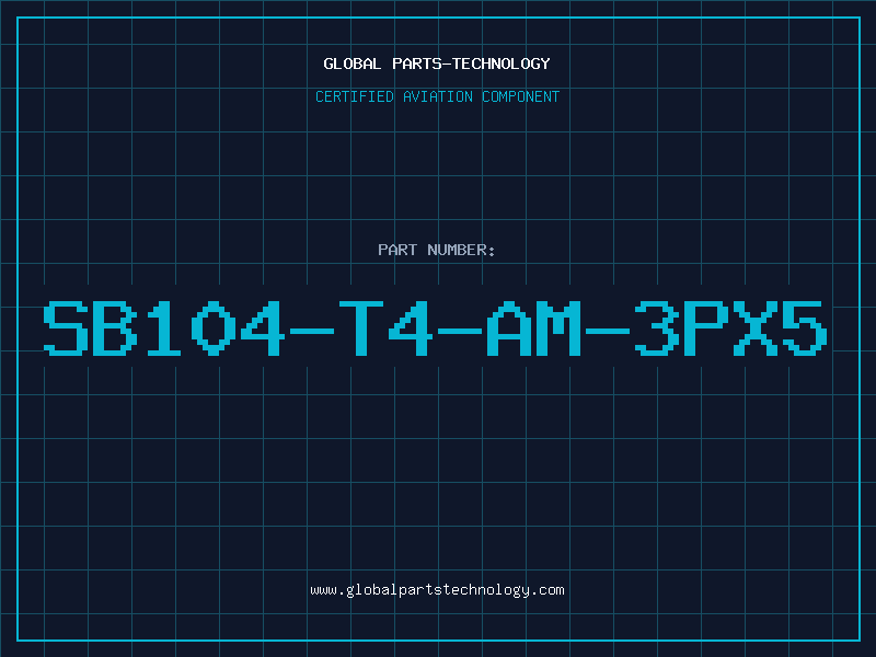 Aviation Part SB104-T4-AM-3PX5