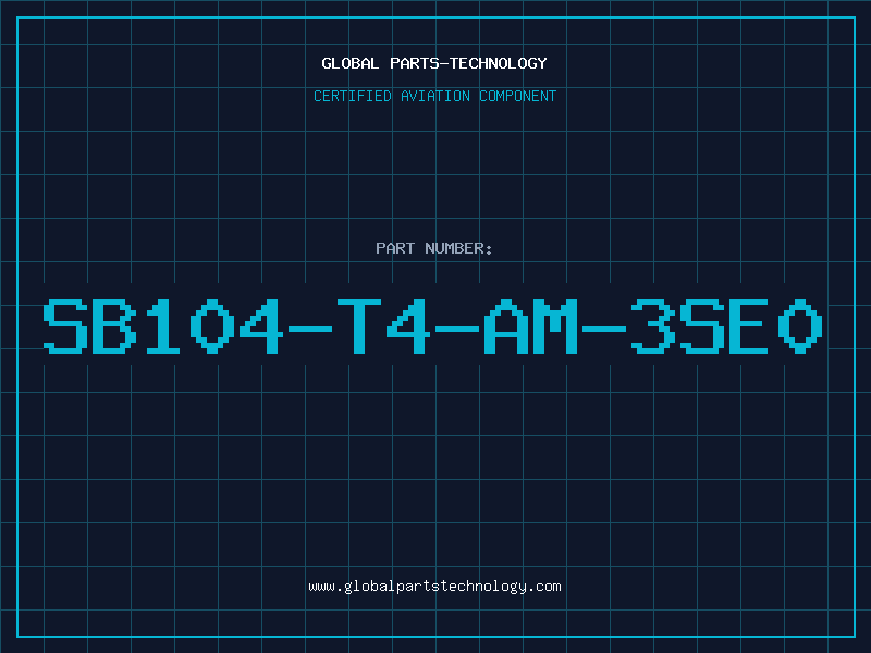 Aviation Part SB104-T4-AM-3SE0