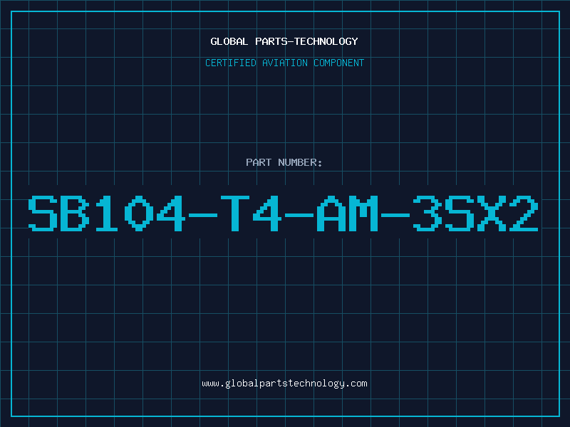 Aviation Part SB104-T4-AM-3SX2