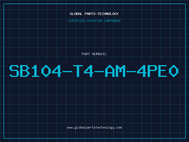 Aviation Part SB104-T4-AM-4PE0
