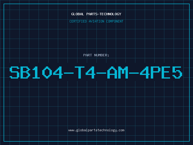 Aviation Part SB104-T4-AM-4PE5