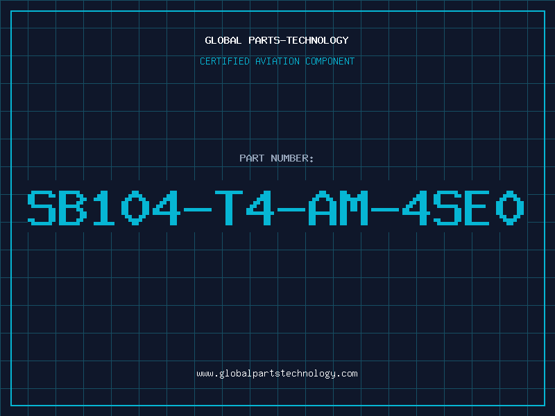 Aviation Part SB104-T4-AM-4SE0