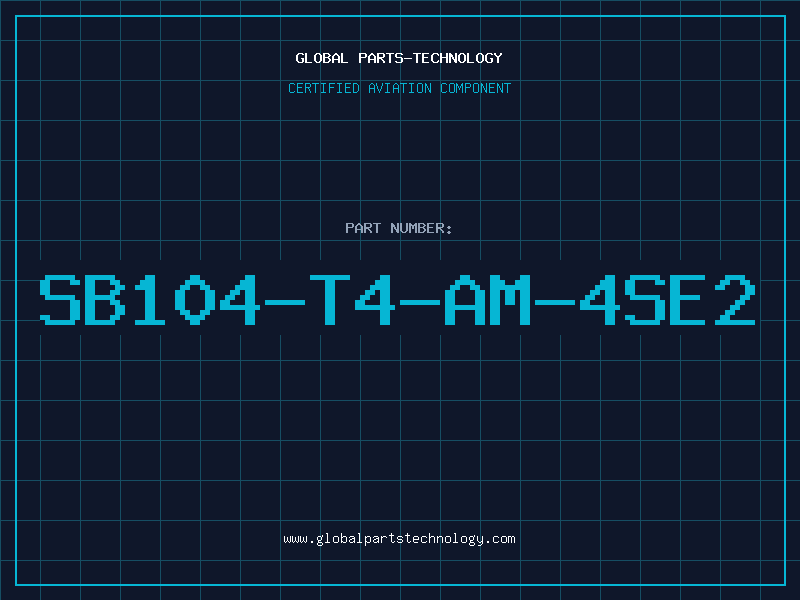 Aviation Part SB104-T4-AM-4SE2