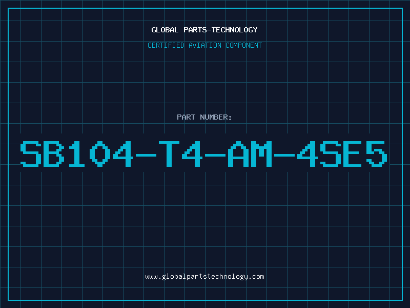 Aviation Part SB104-T4-AM-4SE5
