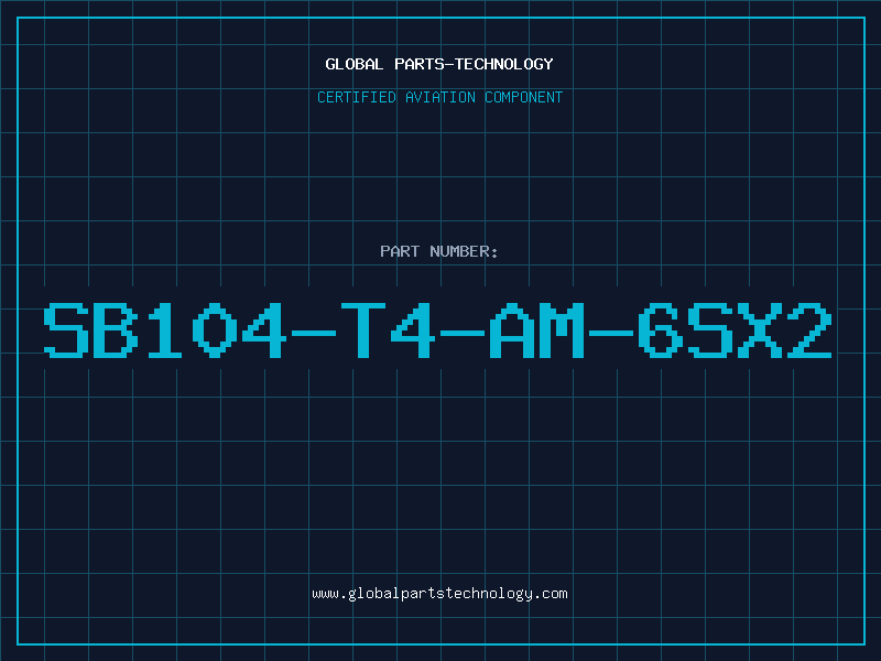 Aviation Part SB104-T4-AM-6SX2