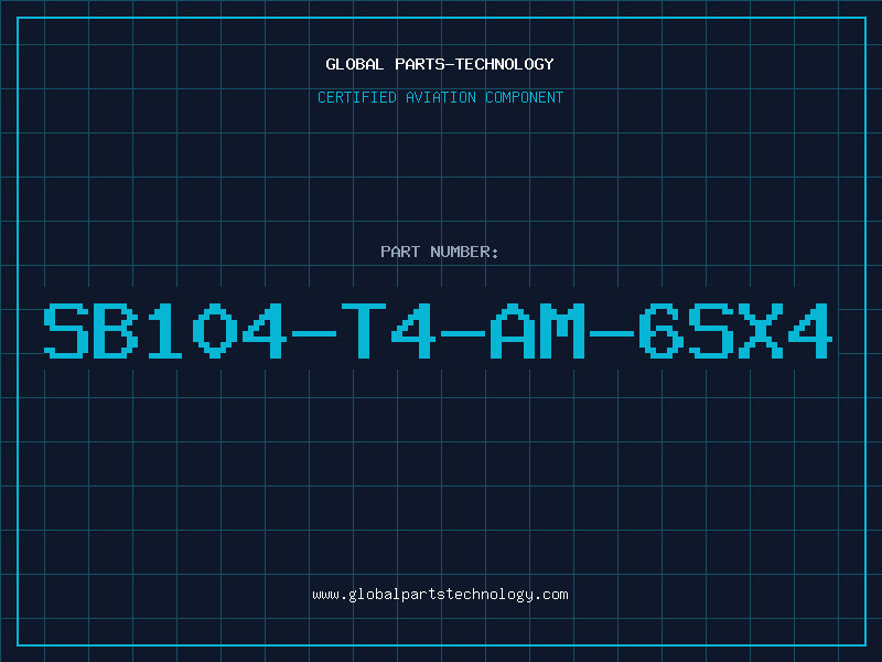 Aviation Part SB104-T4-AM-6SX4