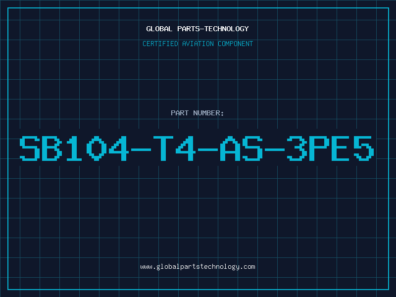 Aviation Part SB104-T4-AS-3PE5