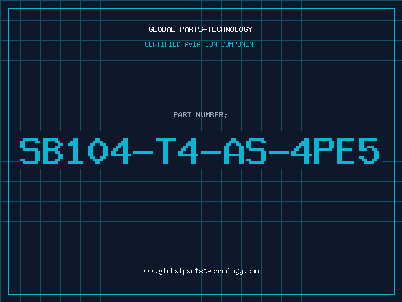 Aviation Part SB104-T4-AS-4PE5