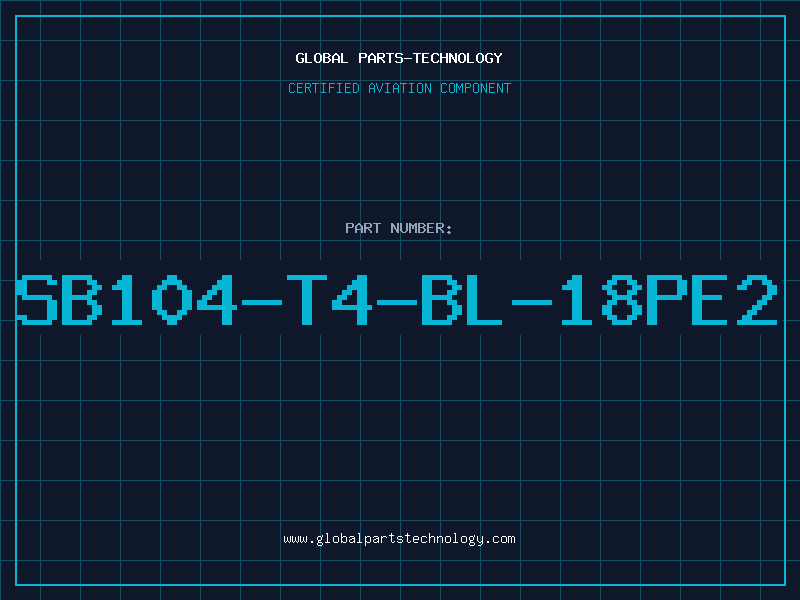 Aviation Part SB104-T4-BL-18PE2