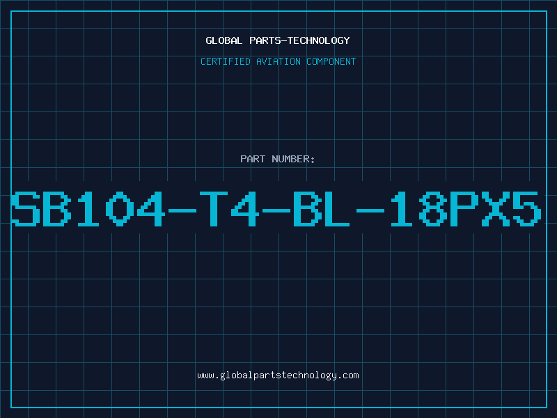 Aviation Part SB104-T4-BL-18PX5