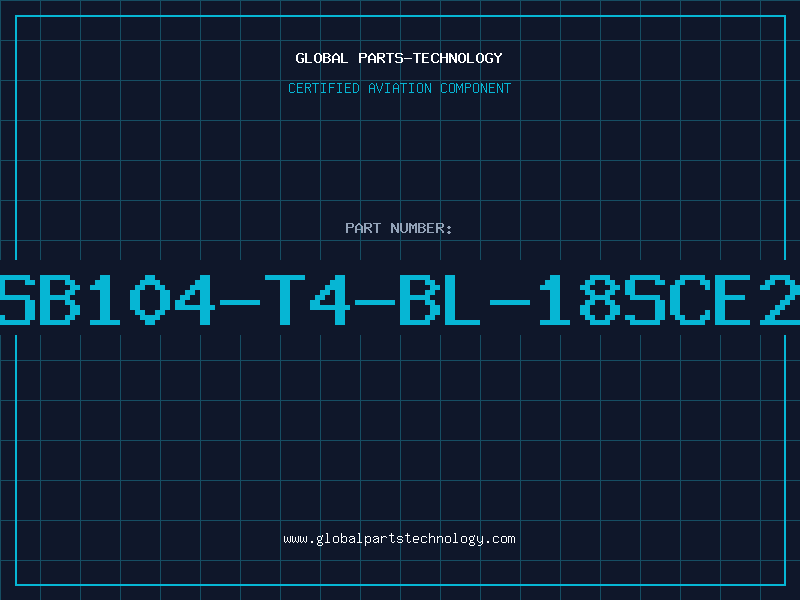 Aviation Part SB104-T4-BL-18SCE2