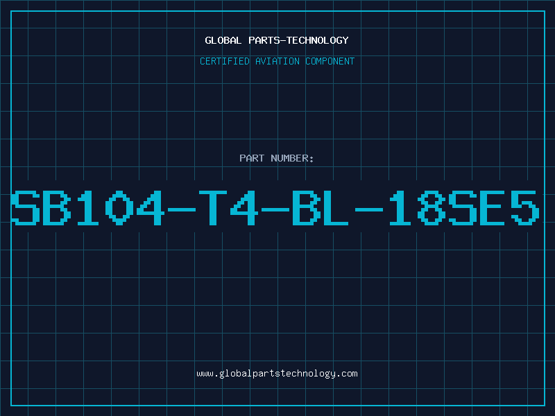 Aviation Part SB104-T4-BL-18SE5