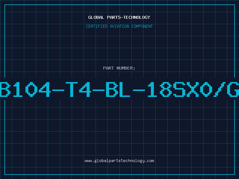 Aviation Part SB104-T4-BL-18SX0/GP