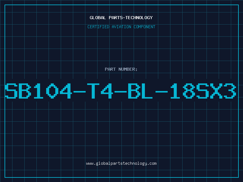 Aviation Part SB104-T4-BL-18SX3