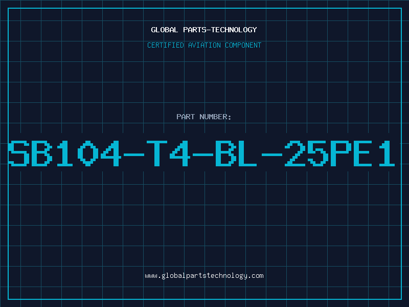 Aviation Part SB104-T4-BL-25PE1