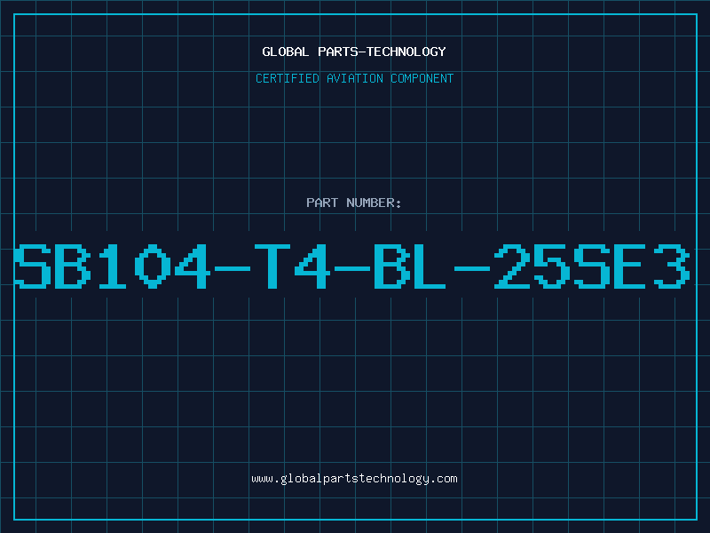 Aviation Part SB104-T4-BL-25SE3