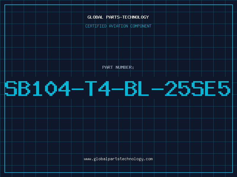 Aviation Part SB104-T4-BL-25SE5
