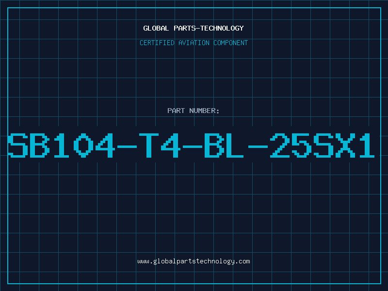 Aviation Part SB104-T4-BL-25SX1