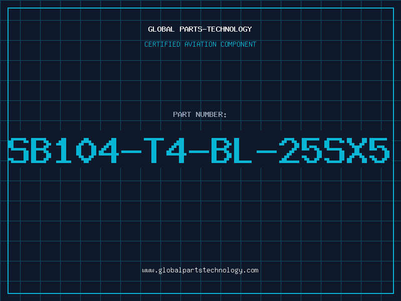 Aviation Part SB104-T4-BL-25SX5