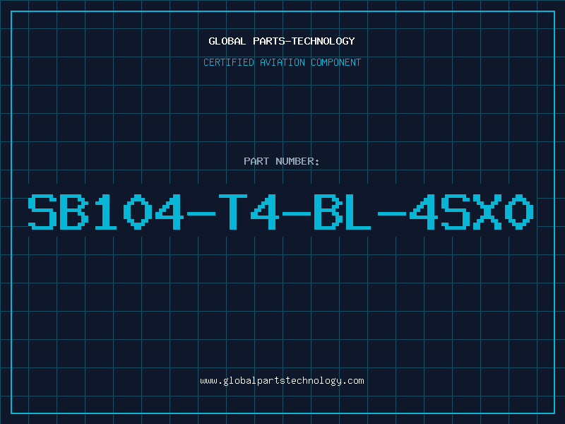 Aviation Part SB104-T4-BL-4SX0