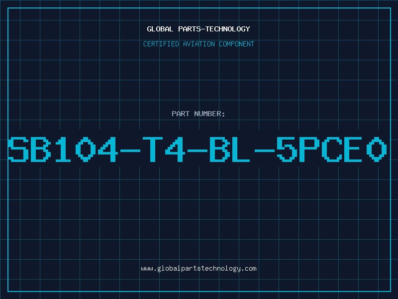 Aviation Part SB104-T4-BL-5PCE0
