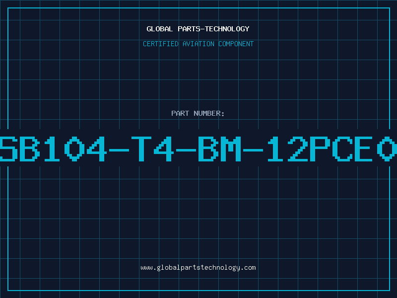 Aviation Part SB104-T4-BM-12PCE0