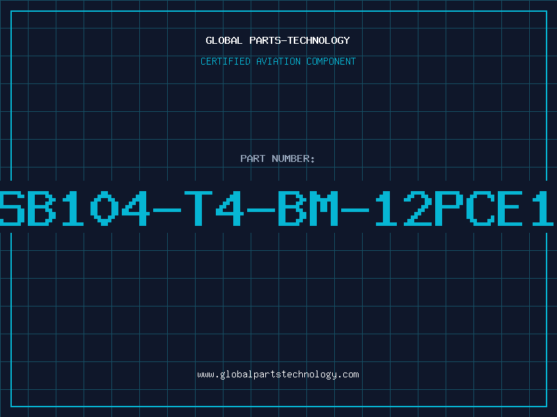 Aviation Part SB104-T4-BM-12PCE1
