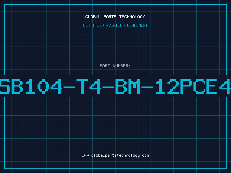 Aviation Part SB104-T4-BM-12PCE4