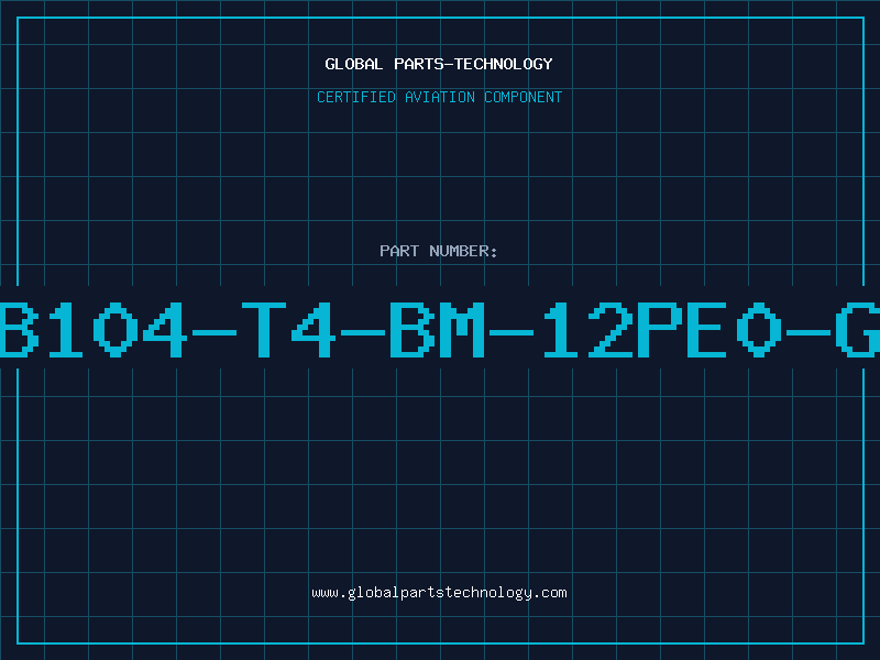 Aviation Part SB104-T4-BM-12PE0-GP
