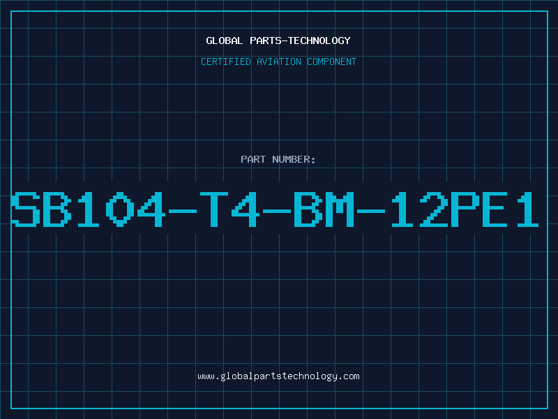 Aviation Part SB104-T4-BM-12PE1
