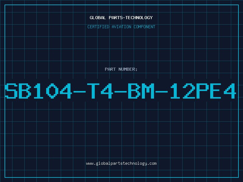 Aviation Part SB104-T4-BM-12PE4