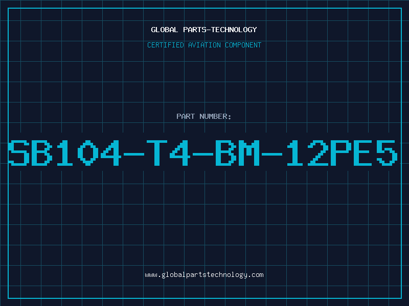 Aviation Part SB104-T4-BM-12PE5