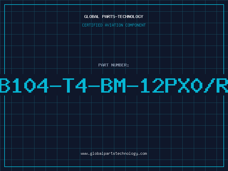 Aviation Part SB104-T4-BM-12PX0/RF