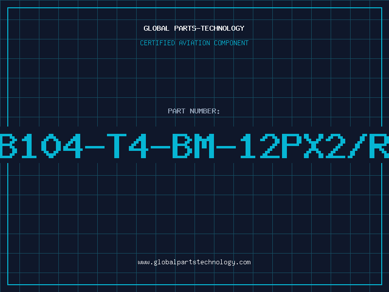 Aviation Part SB104-T4-BM-12PX2/RF