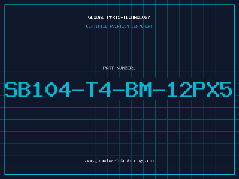 Aviation Part SB104-T4-BM-12PX5