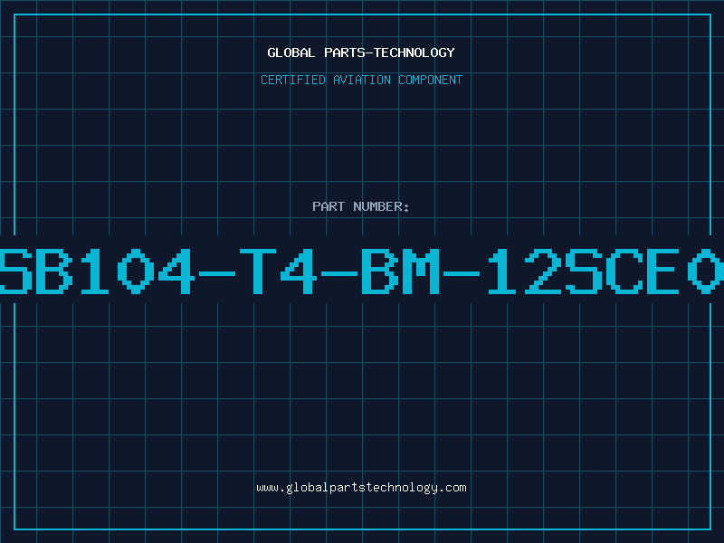 Aviation Part SB104-T4-BM-12SCE0