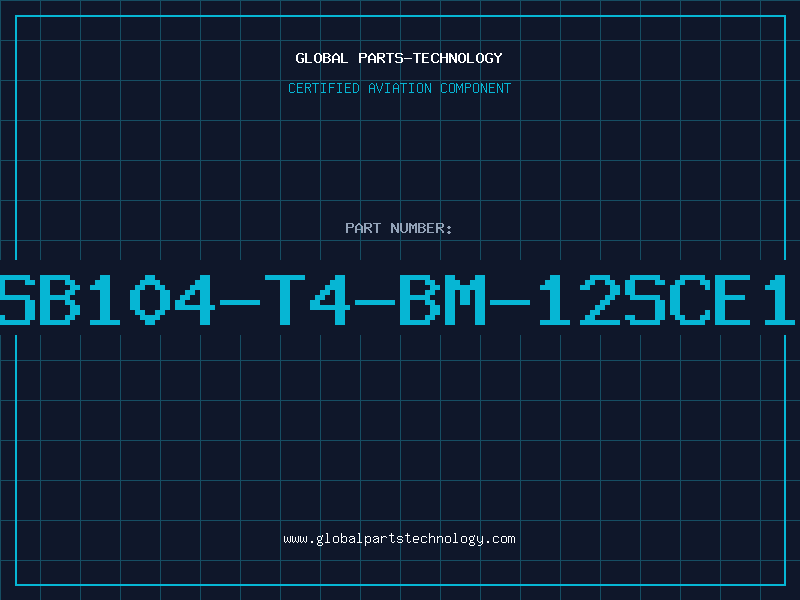 Aviation Part SB104-T4-BM-12SCE1