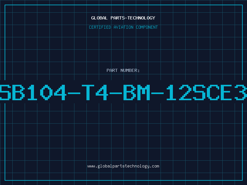 Aviation Part SB104-T4-BM-12SCE3