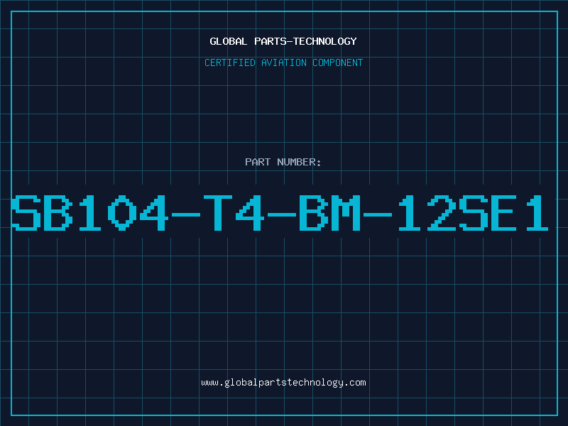 Aviation Part SB104-T4-BM-12SE1