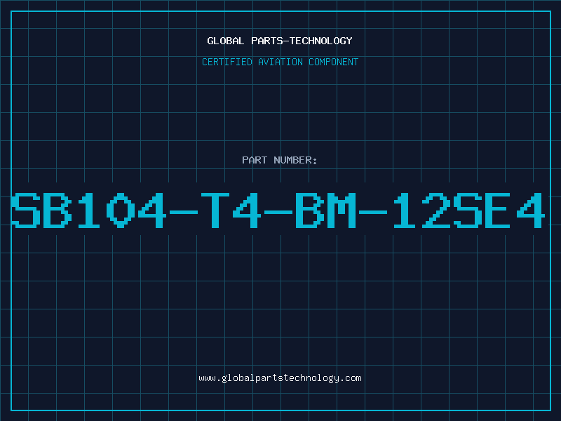 Aviation Part SB104-T4-BM-12SE4