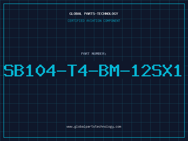 Aviation Part SB104-T4-BM-12SX1