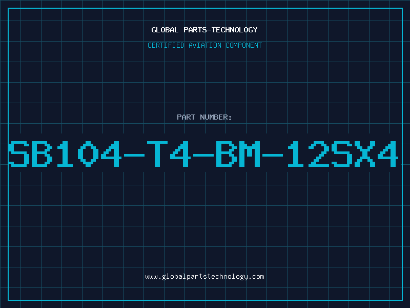 Aviation Part SB104-T4-BM-12SX4