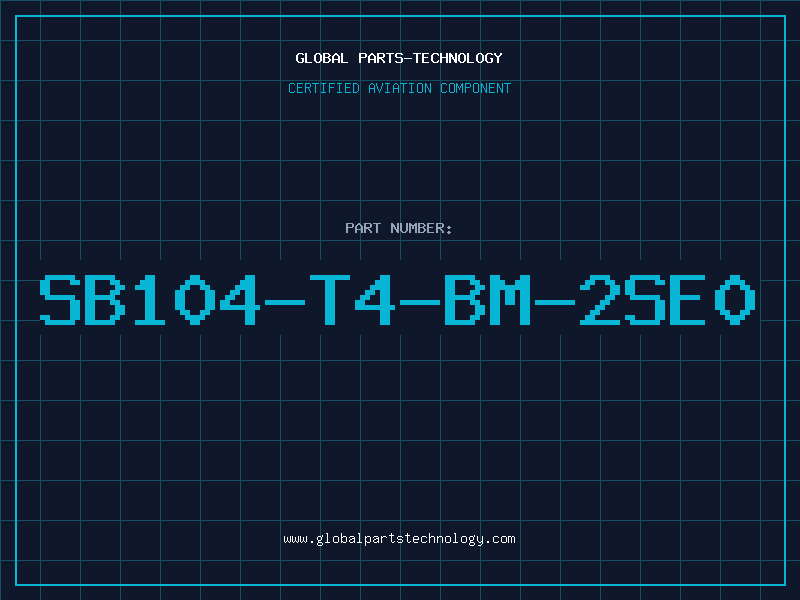 Aviation Part SB104-T4-BM-2SE0