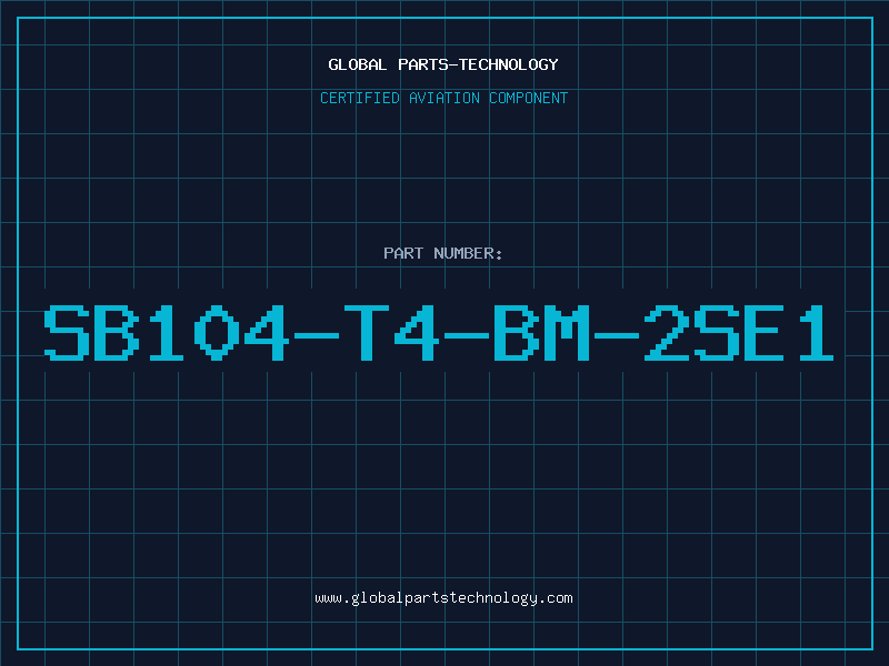 Aviation Part SB104-T4-BM-2SE1