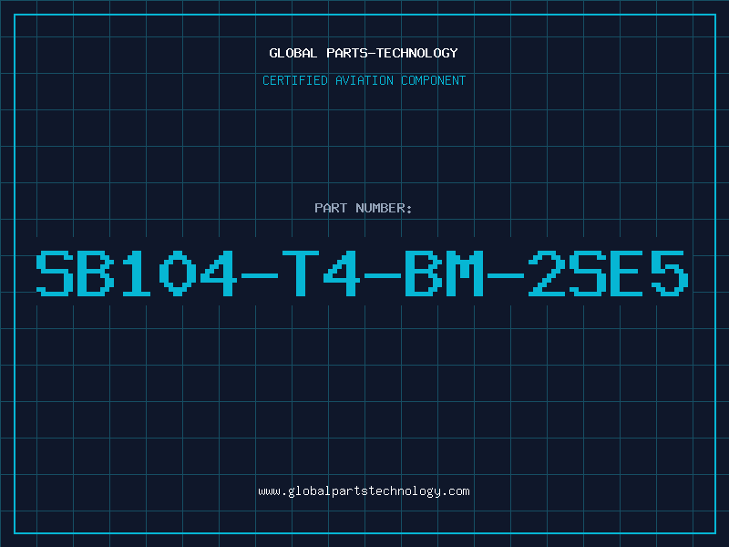 Aviation Part SB104-T4-BM-2SE5
