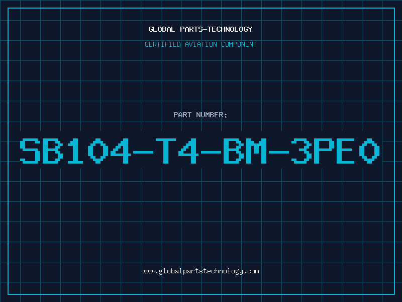 Aviation Part SB104-T4-BM-3PE0
