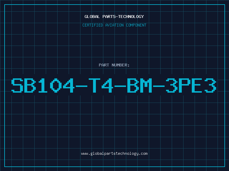 Aviation Part SB104-T4-BM-3PE3