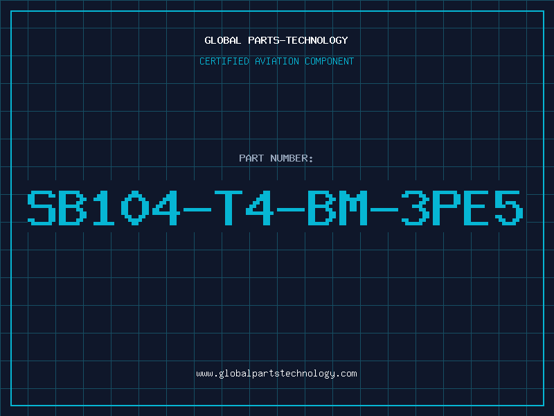 Aviation Part SB104-T4-BM-3PE5